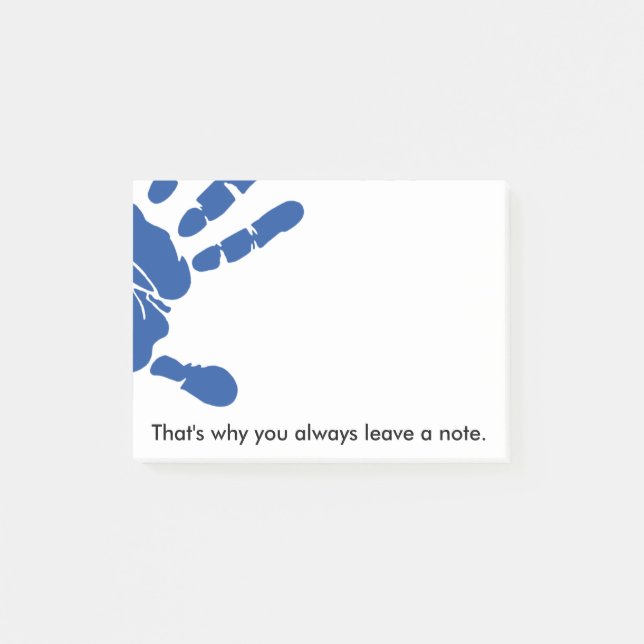 Blooth Notizblock (Vorderseite)