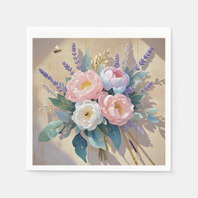 Bloral Bouquet Serviette (Vorderseite)