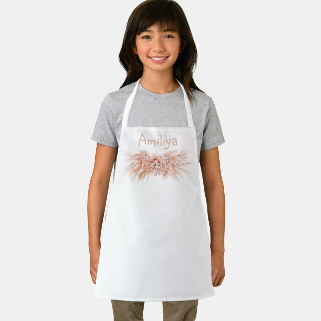 Bloral einfach Ihren Namen Kinder Schule hinzufüge Schürze (Insitu)