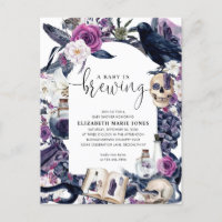 Bloral Halloween Grabstein Baby ist Braudusche