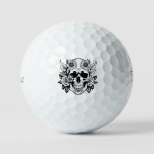 Bloral Skull Golfball