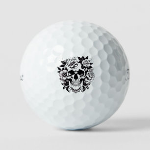 Bloral Skull Golfball
