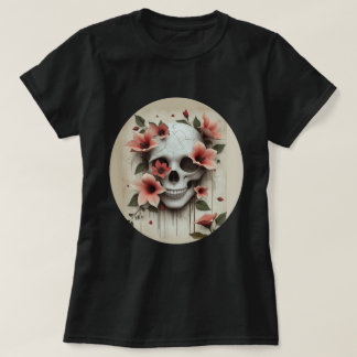 Bloral Skull T-Shirt