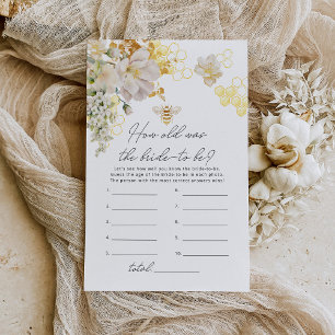 Blorbee Wie alt war die Braut, um Spiel zu werden