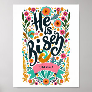 Blorreligiöser ist Christlich Ostern erwacht Poster