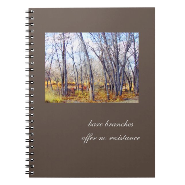 Bloße Niederlassungen, keine Notizblock (Vorderseite)