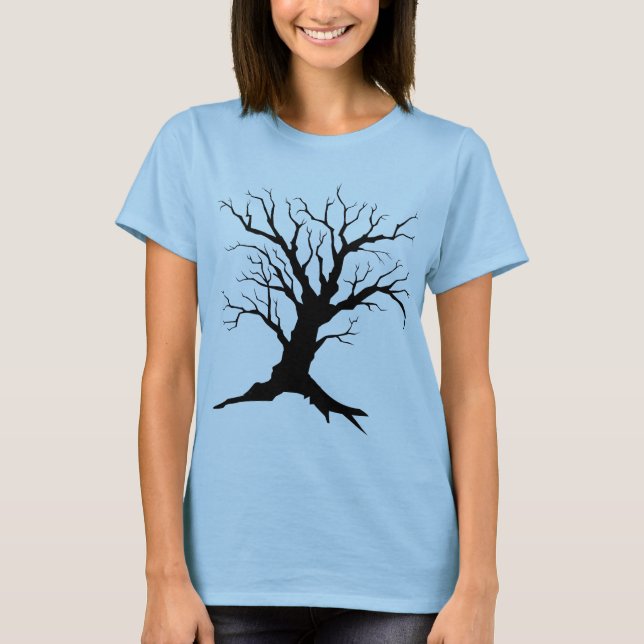 Bloßer Baum T-Shirt (Vorderseite)