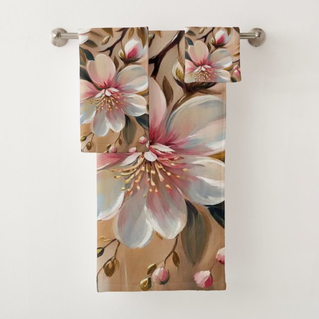 Blossom Badetücher Badhandtuch Set (Insitu)