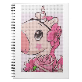 Blossom Belle Einhorn Notizbuch  Notizblock
