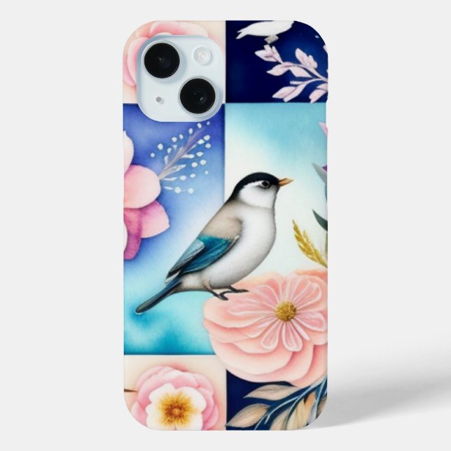 Blossom & Bird  Case-Mate iPhone Hülle (Rückseite)