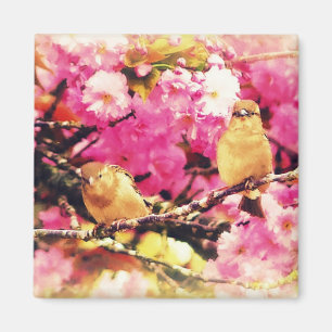 Blossom Birdies Magnet