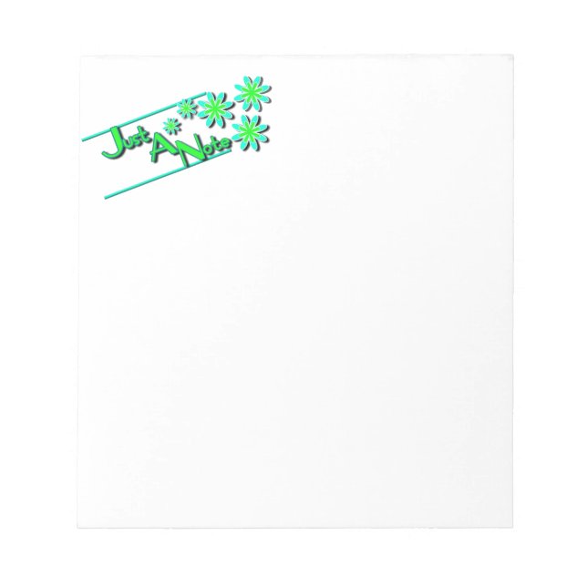 Blossom Bloom Notizblock (Vorderseite)
