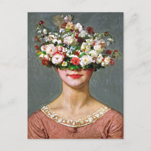 „Blossom Bonnet“ Helen - Art & Floral Society Postkarte