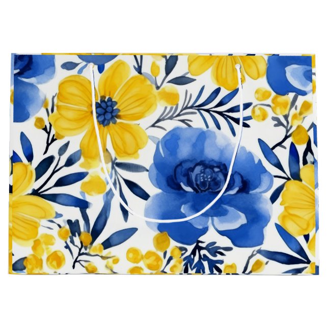 Blossom Breeze Große Geschenktüte (Vorderseite)