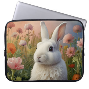 Blossom Bunny & Carrot Patch Electronics Bag Laptopschutzhülle