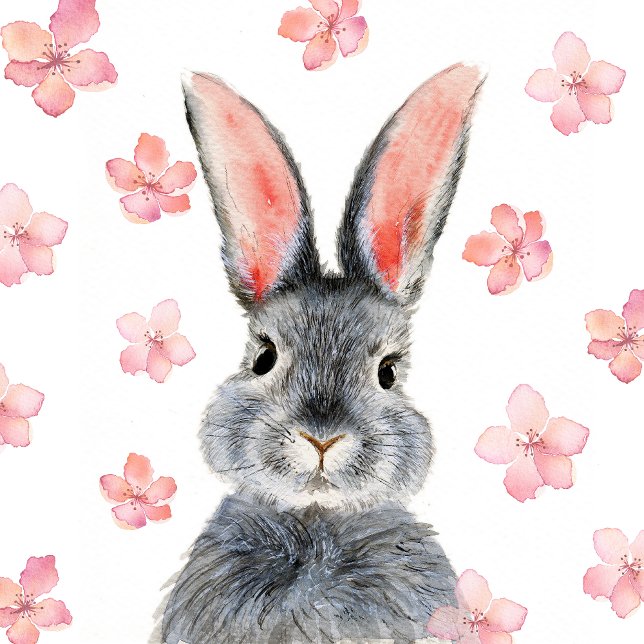 Blossom Bunny Karte (Von Creator hochgeladen)