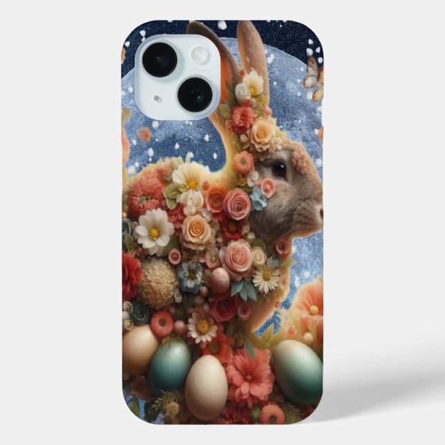 Blossom Bunny Ostern  Case-Mate iPhone Hülle (Rückseite)