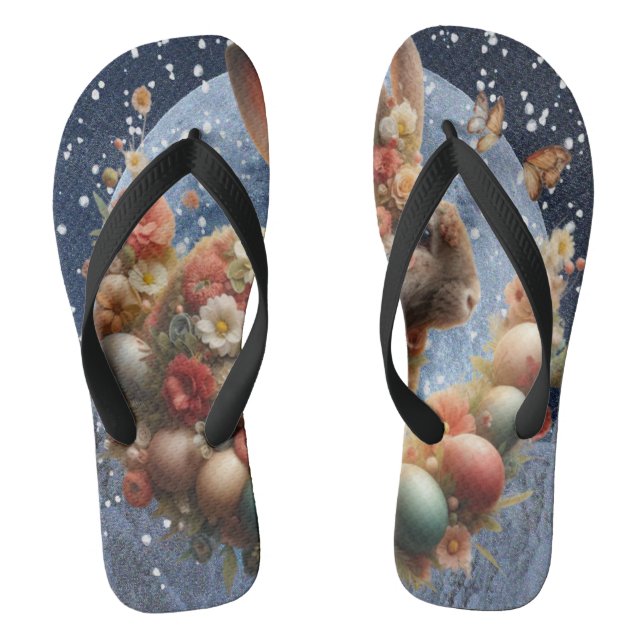 Blossom Bunny Ostern  Flip Flops (Fußbett)