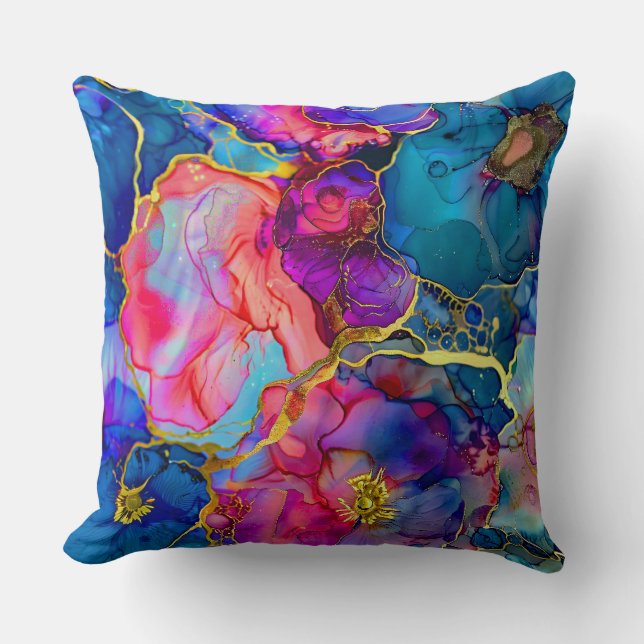 Blossom-Couture Botanical Kissen (Vorderseite)