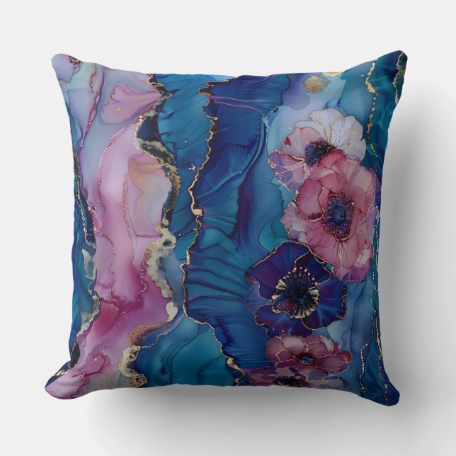 Blossom-Couture Botanical Kissen (Vorderseite)