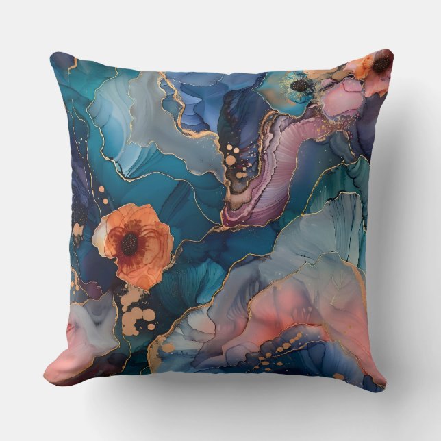 Blossom-Couture Botanical Kissen (Vorderseite)