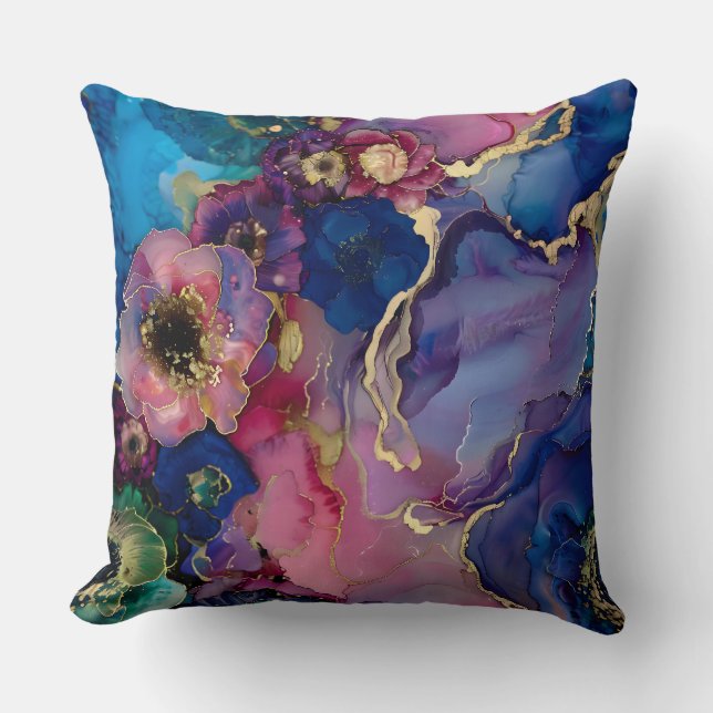 Blossom-Couture Botanical Kissen (Vorderseite)