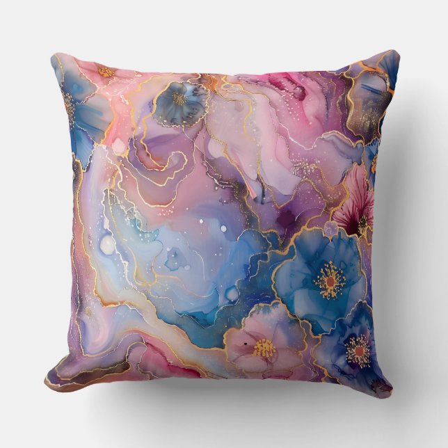 Blossom-Couture Botanical Kissen (Vorderseite)