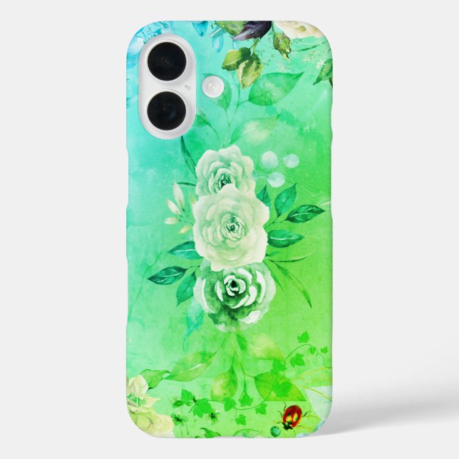 Blossom dein Handy mit dem Charme der Natur." Case-Mate iPhone Hülle (Rückseite)