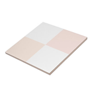 Blossom eleganter Lachs florale Fliesen Set Muster