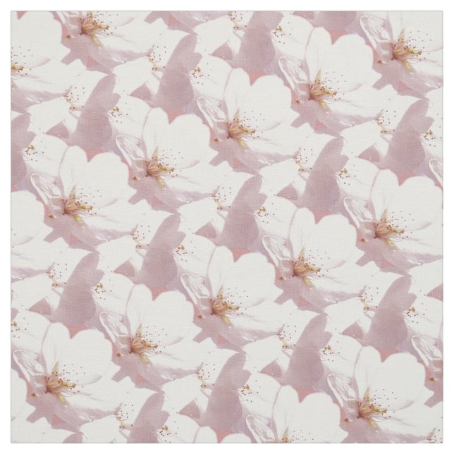 Blossom Fabric Cherry Blossom Fabric Cotton Poly Stoff (Muster)