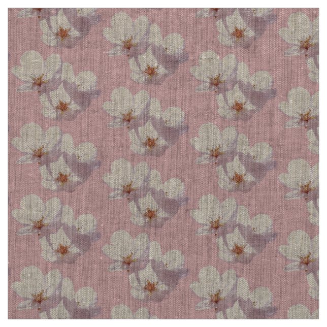 Blossom Fabric Pink Blossom Stoff Baumwolle oder P (Muster)