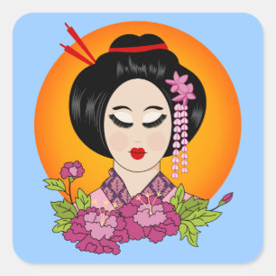 Blossom Geishal Stickers