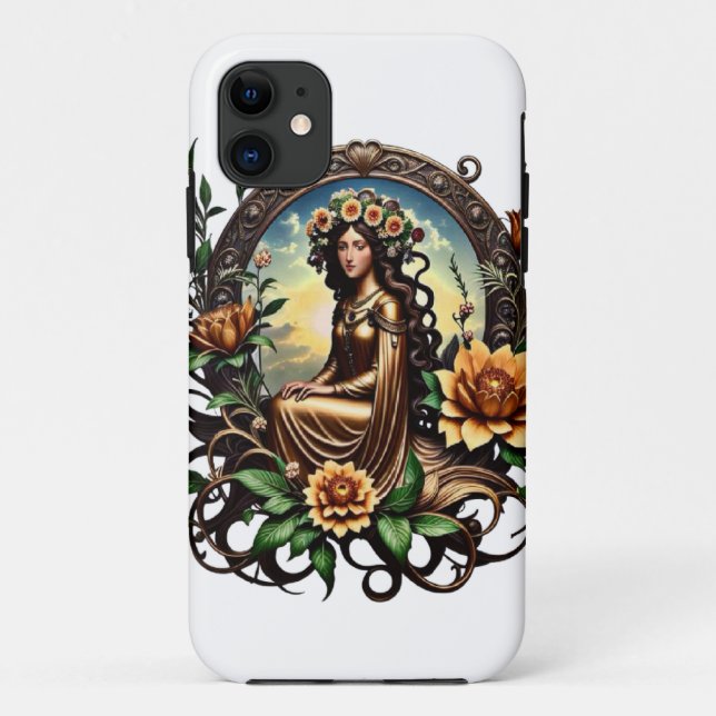 Blossom Girl Case-Mate iPhone Hülle (Rückseite)