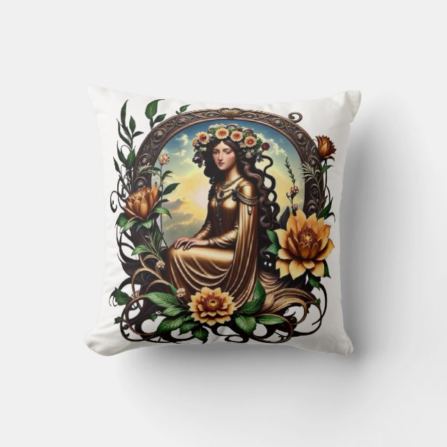 Blossom Girl Kissen (Vorderseite)