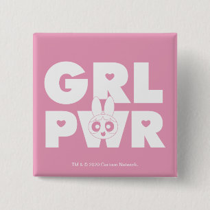Blossom Girl Power Button