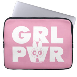 Blossom Girl Power Laptopschutzhülle