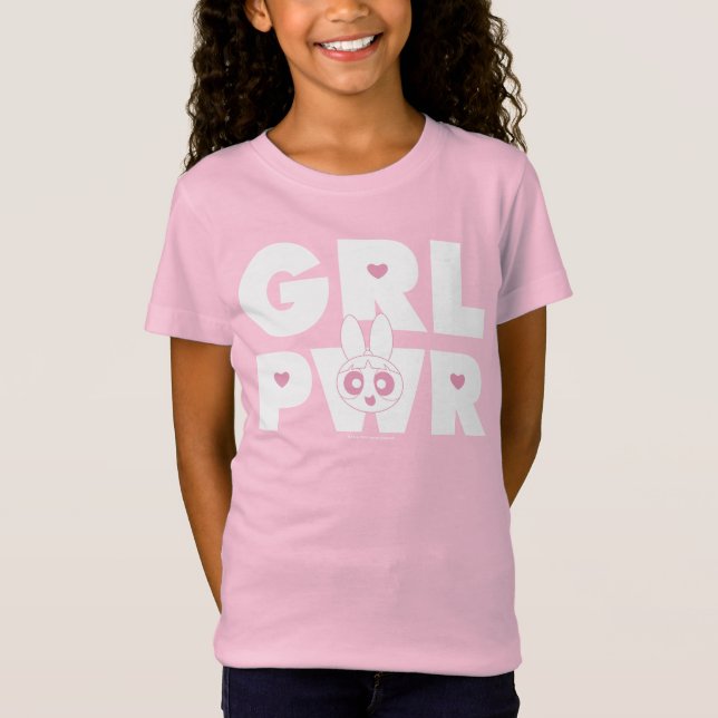 Blossom Girl Power T-Shirt (Vorderseite)