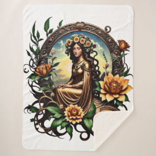 Blossom Girl Sherpadecke