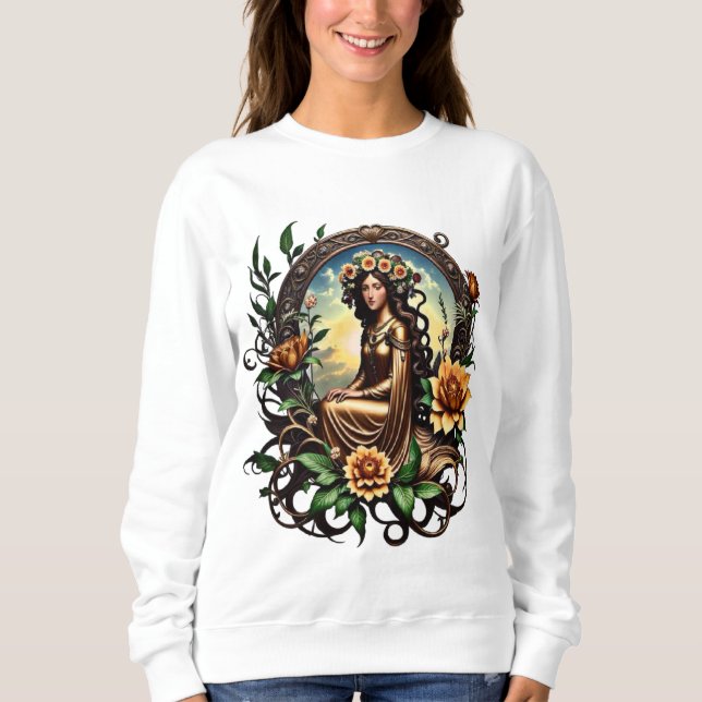 Blossom Girl Sweatshirt (Vorderseite)