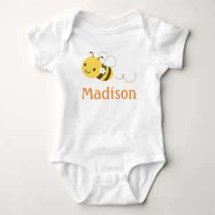 Blossom Hummel Custom Personalisiert Baby's Name Baby Strampler