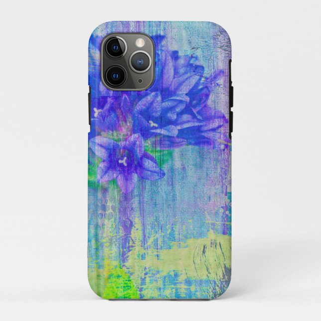 Blossom in Blauem Violett Case-Mate iPhone Hülle (Rückseite)