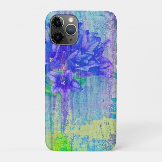 Blossom in Blauem Violett Case-Mate iPhone Hülle (Rückseite)