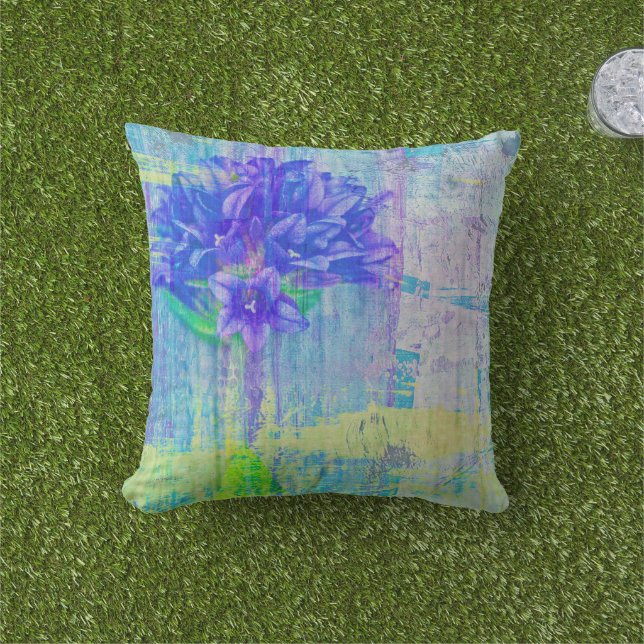 Blossom in Blauem Violett Kissen (Golfball-Marker)