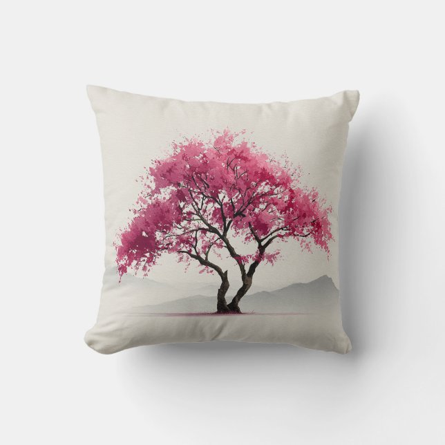 Blossom in Stillness Kissen (Vorderseite)