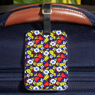 Blossom-Infustierte Reisen: Ihr Gepäck, Ihre Canva Gepäckanhänger