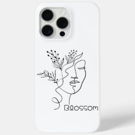Blossom Line Kunst, Dichtung und Musik Rodelbahn m Case-Mate iPhone Hülle