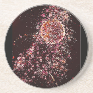 Blossom Moon Sandstone Untersetzer