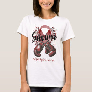 Blossom Multiple Myelom Warrior Survivor T-Shirt