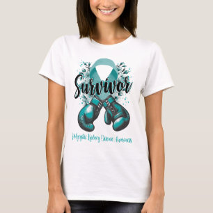 Blossom Polyzystische Nierenerkrankung Warrior Sur T-Shirt