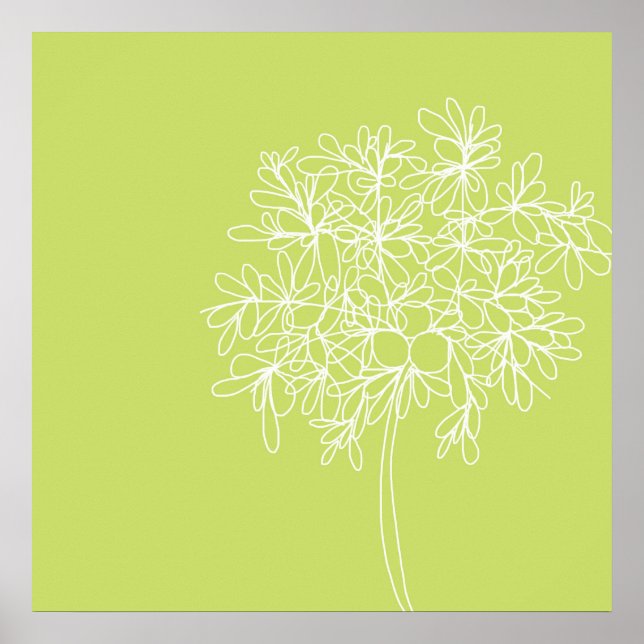 Blossom Pop Citron Poster (Vorne)